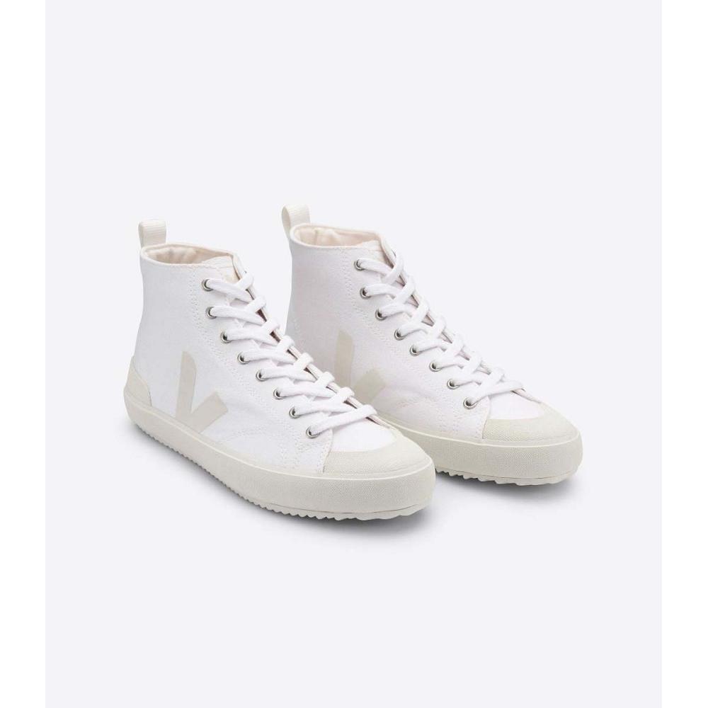 Veja NOVA HIGH TOP CANVAS PIERRE Hoog Heren Wit | BE 103FDN